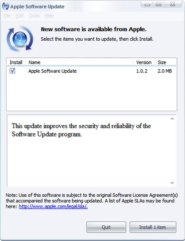 Apple Software Updater